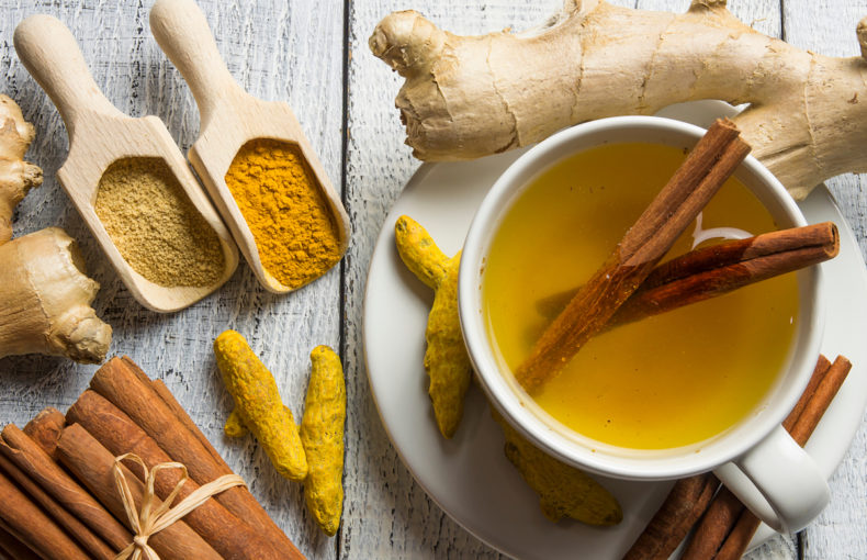 herbal teas for healing with turmeric