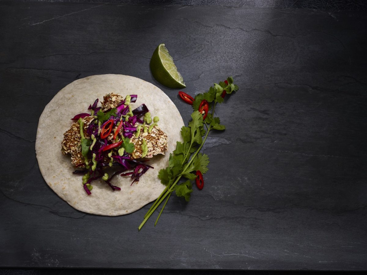 Crispy Cauliflower Tacos With Slaw & Avocados