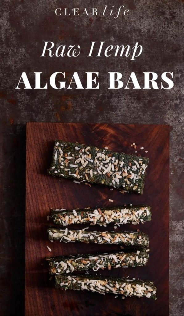 Delicious energy bars with hemp hearts