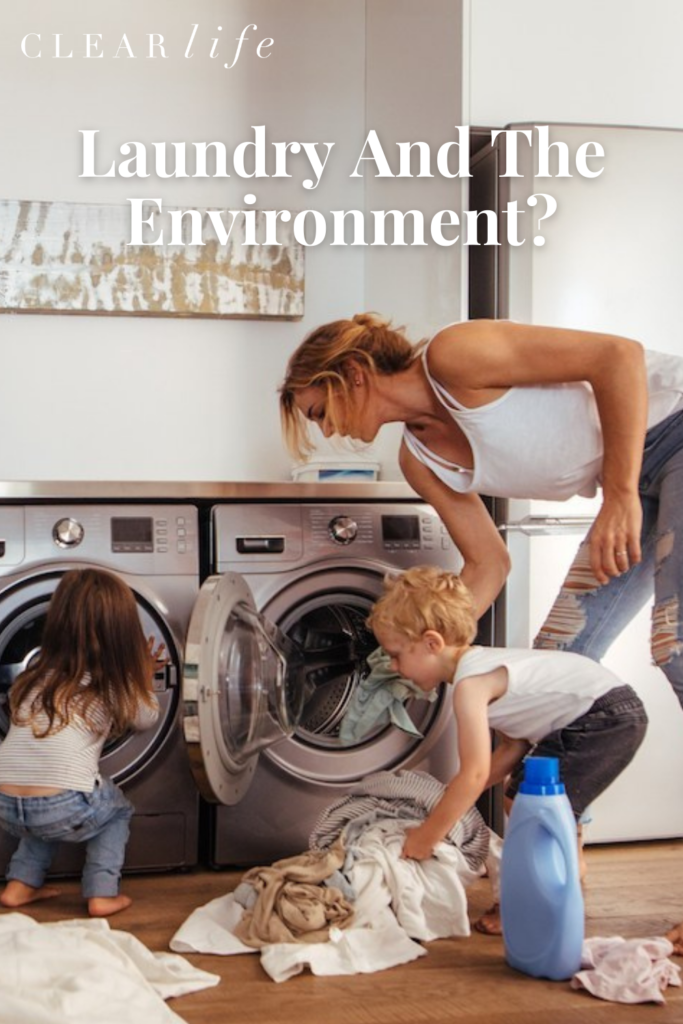Laundry is one of the hidden impacts on the environment. 