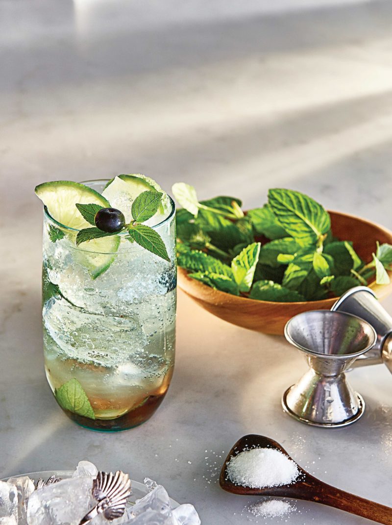 blueberry mojito