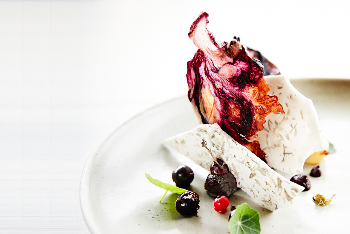 edible sustainable art by Chef Cournoyer