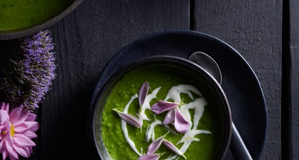 flower pea soup