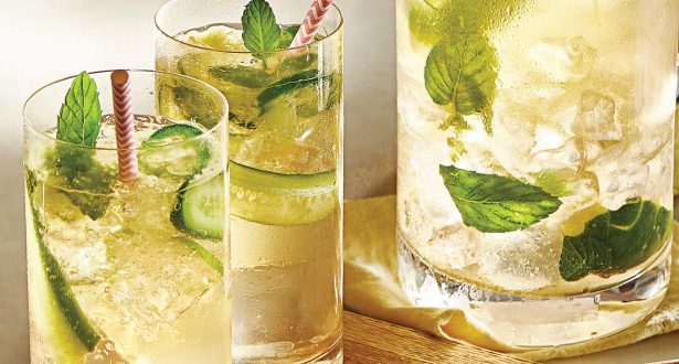 vodka buck with a jalapenño kick