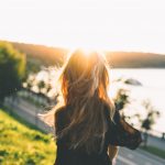 girl walking