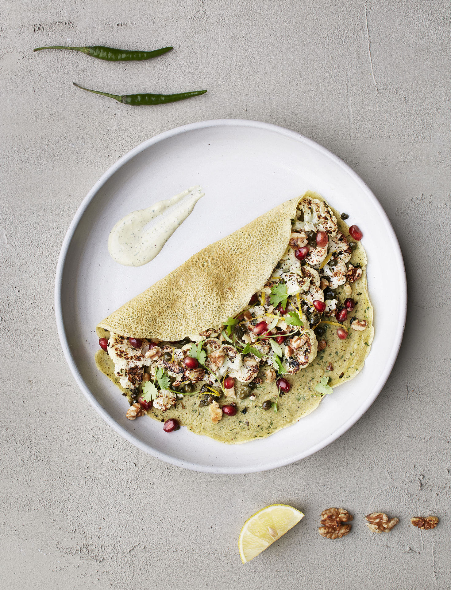 chickpea crepes