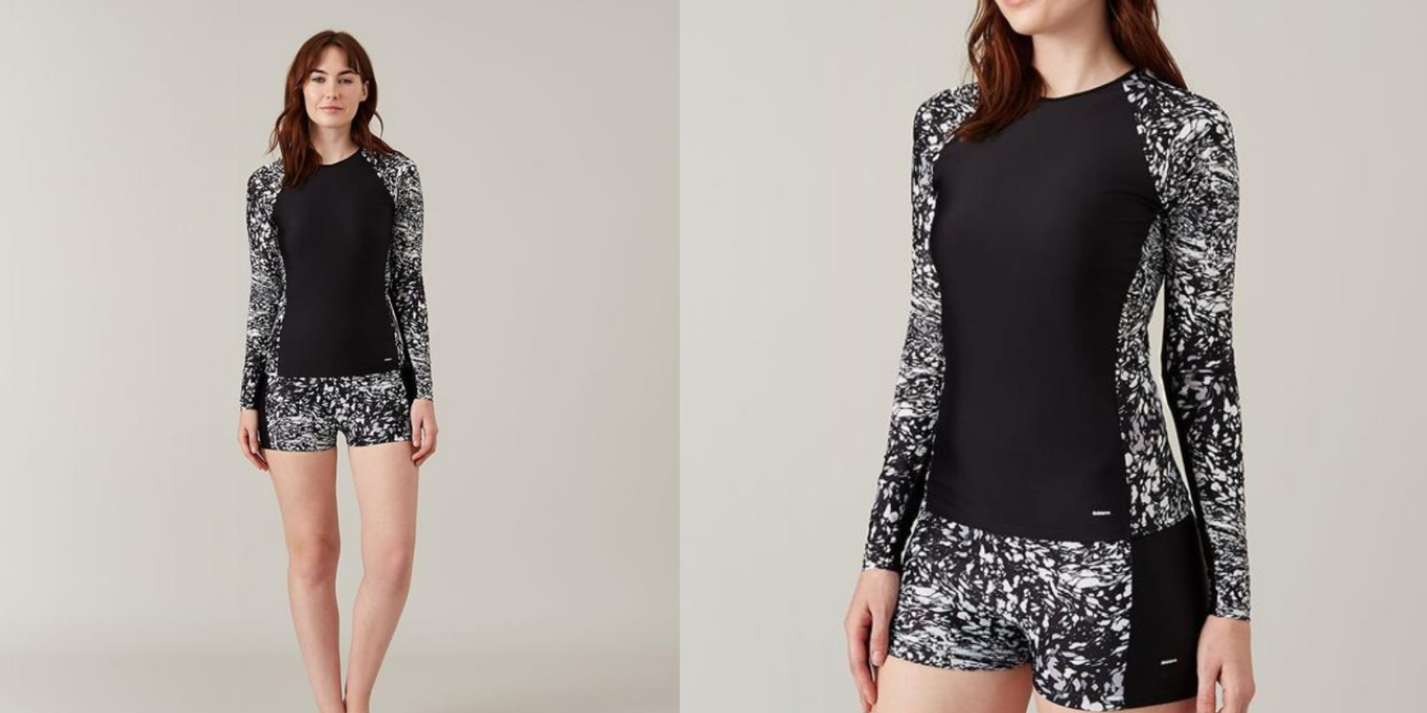 black suit eco surf wear