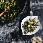 Honey Balsamic Roasted Brussel Sprouts