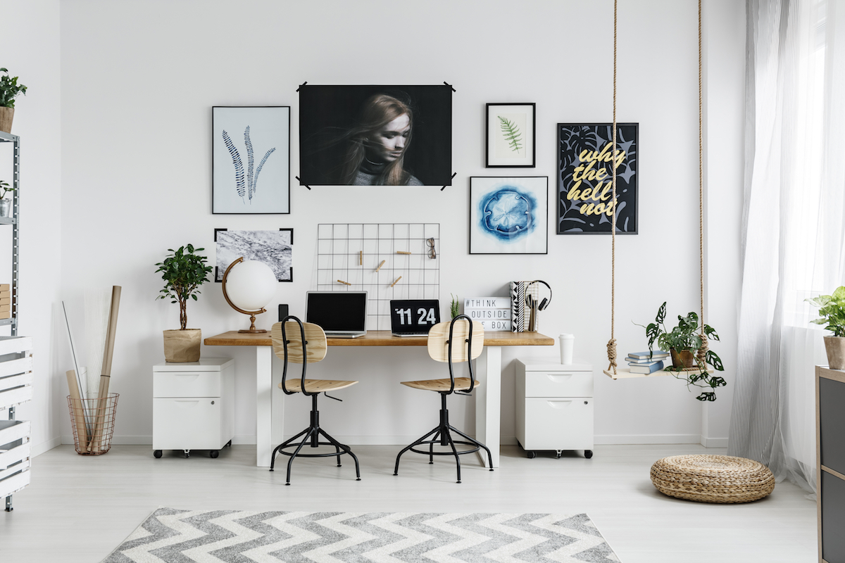working from home