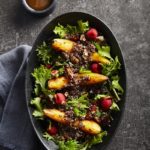 Balsamic Raspberry Pecan Squash Salad