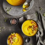 ginger maple carrot soup