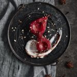 Mulled Wine Poached Pears Recipe