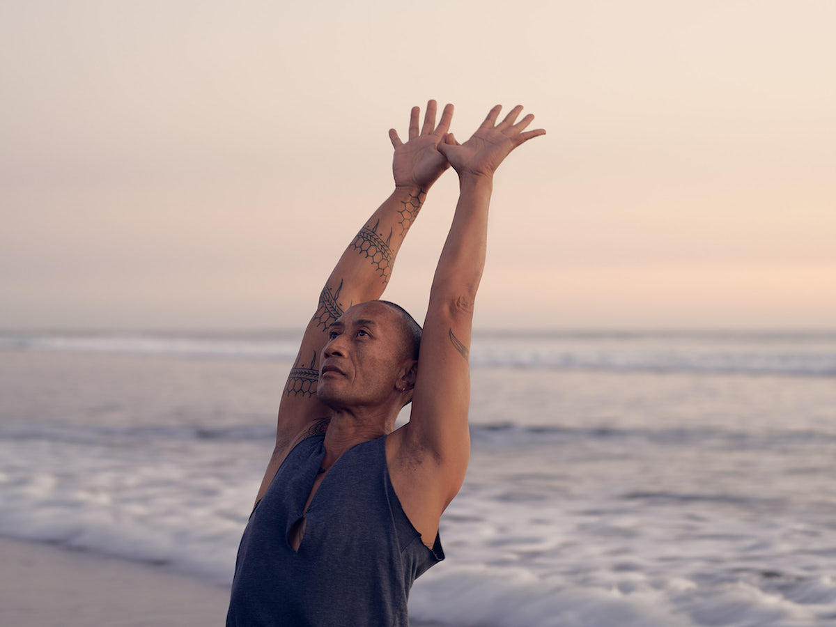virtual yoga with Taane