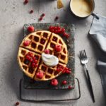 Vegan Oat Milk Waffles